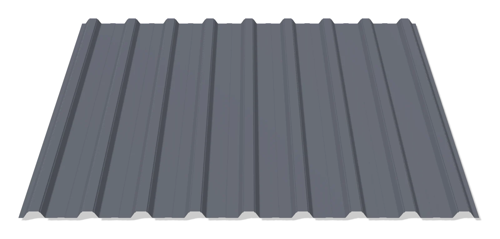 Profnastil C-18, old tomondan (RAL 7024 grafit, matoviy)