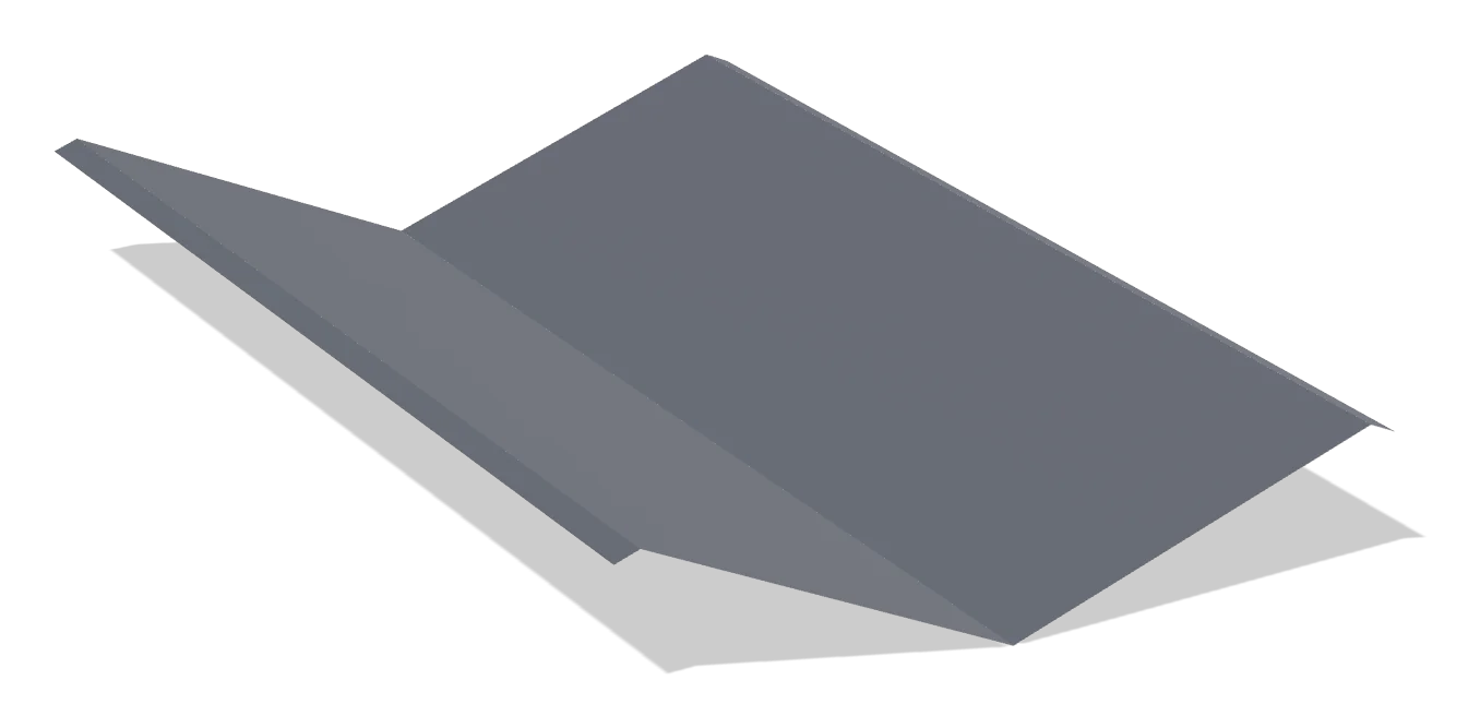 Soy (62), diagonal ko‘rinish (RAL 7024 grafit, matoviy)