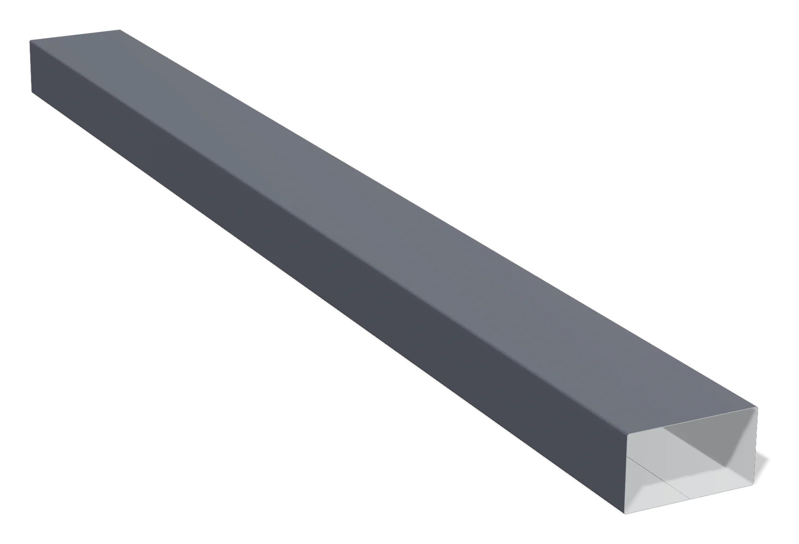 Vodostok quvuri 9×5 (31), diagonal ko‘rinish (RAL 7024 grafit, matoviy)