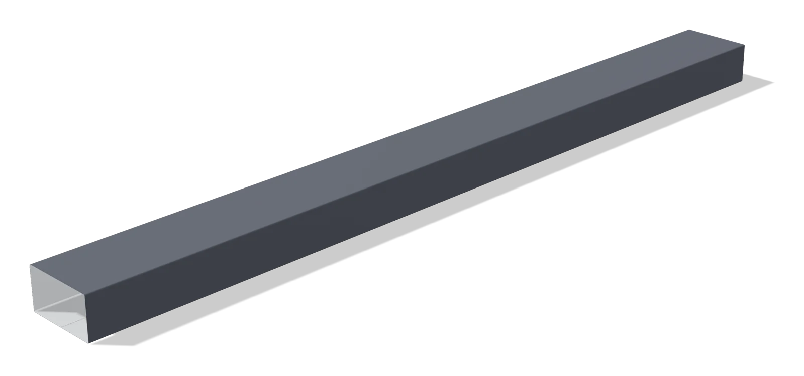 Vodostok quvuri 9×5 (31), yon tomondan (RAL 7024 grafit, matoviy)